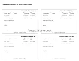 Fill a Valid Acord 50 WM Template