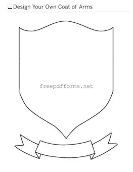 Fill a Valid Coat Of Arms Template