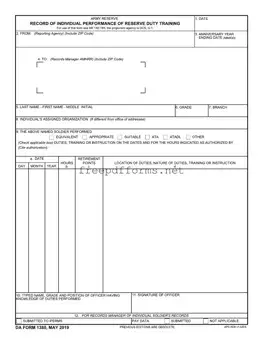 Fill a Valid Da 1380 Template