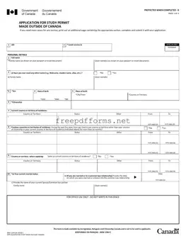 Fill a Valid Imm 1294 Template