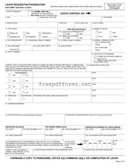 Fill a Valid Navcompt 3065 Template